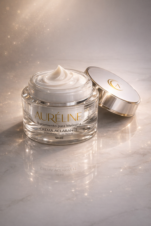 Auréline Crema Aclarante con Extracto de Papaya Para Manchas & Melasma